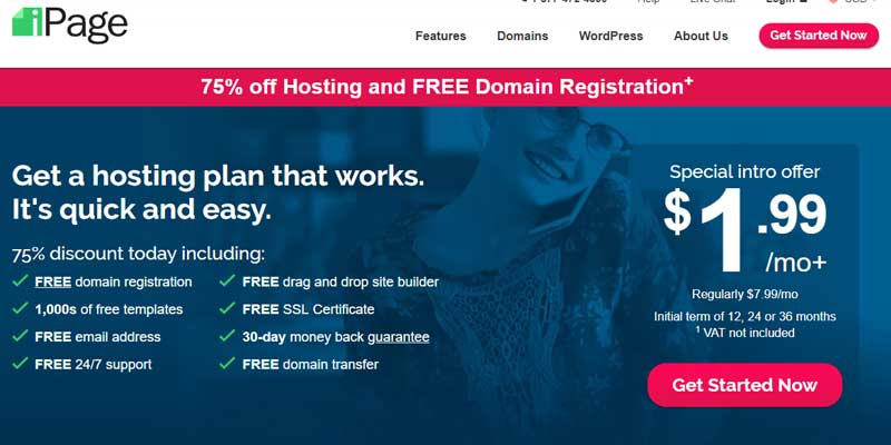 iPage Cheap Web Hosting Deals