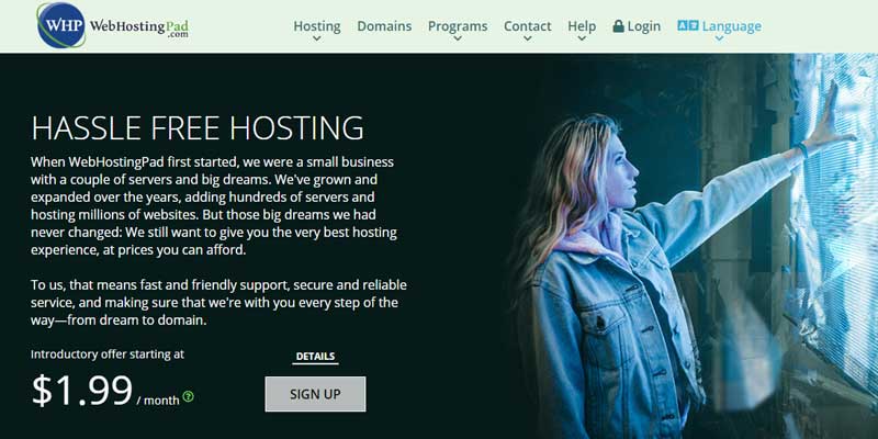 webhostingpad cheap hosting deals