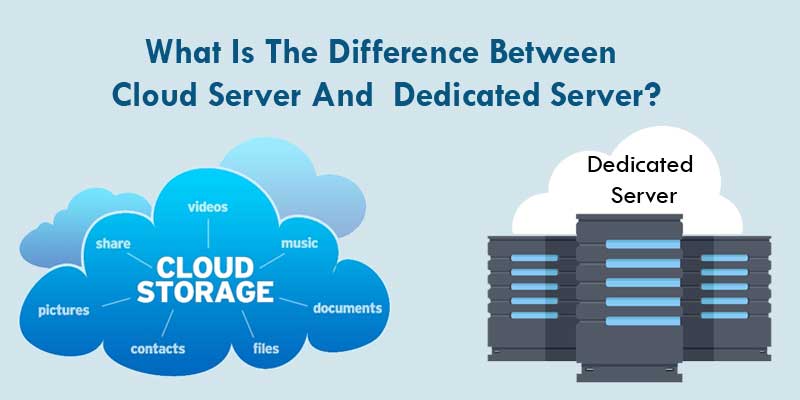 difference between cloud hosting and dedicated server